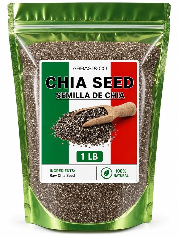 1LB Premium Mexican Chia Seeds | Semilla de Chia 100% Natural Mexicana | Non-GMO