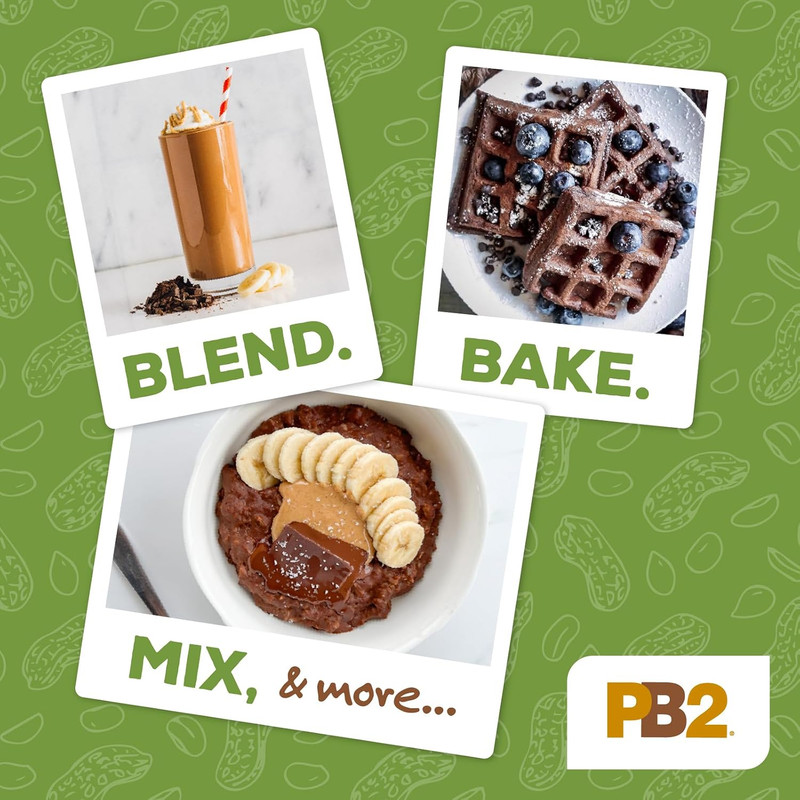 PB2 Pure Organic Powdered Peanut Butter | Pure, USDA Organic Certified, Non-Gmo gallery