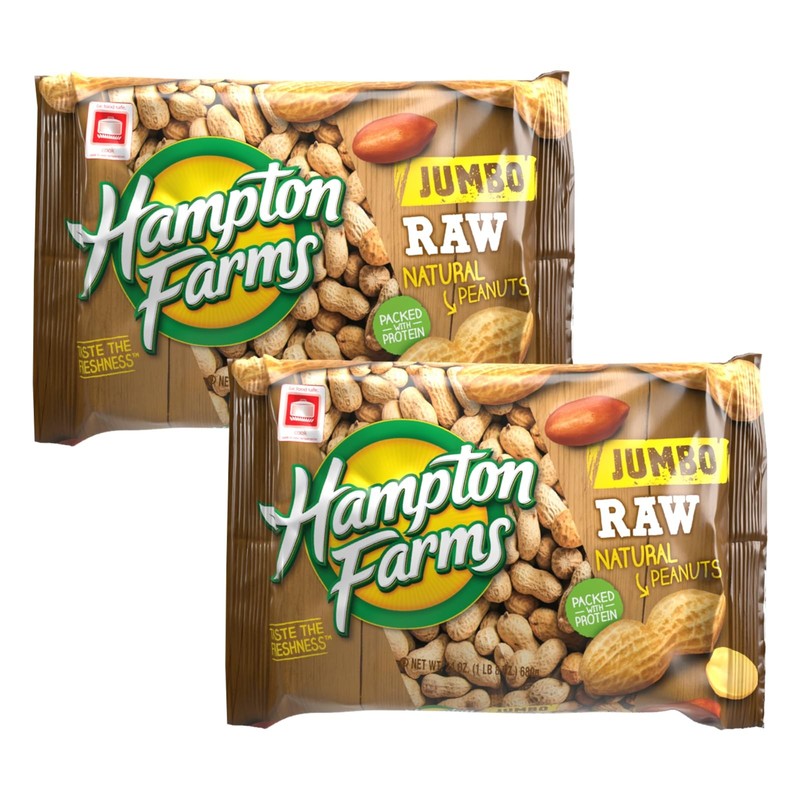 Jumbo Raw In Shell Peanuts For Boiling 24 oz 2 Pack