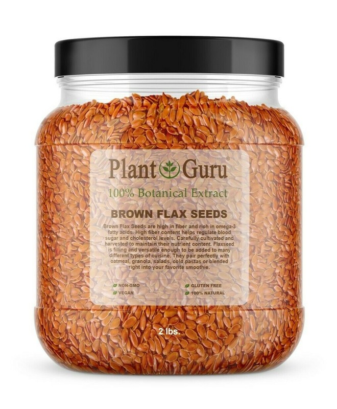Brown Flax Seeds Whole Grain Seed Flaxseed NON GMO Linseed 1 oz to 20 lbs. Bulk gallery