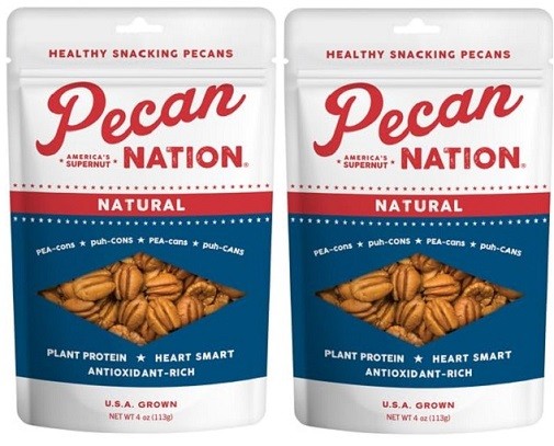 Pecan Nation Natural Pecans 2 Pack
