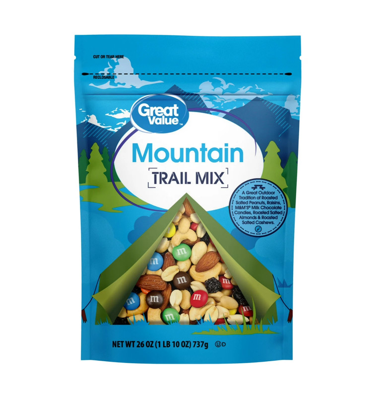 Great Value Mountain Trail Mix, 26 Oz Free Shipping