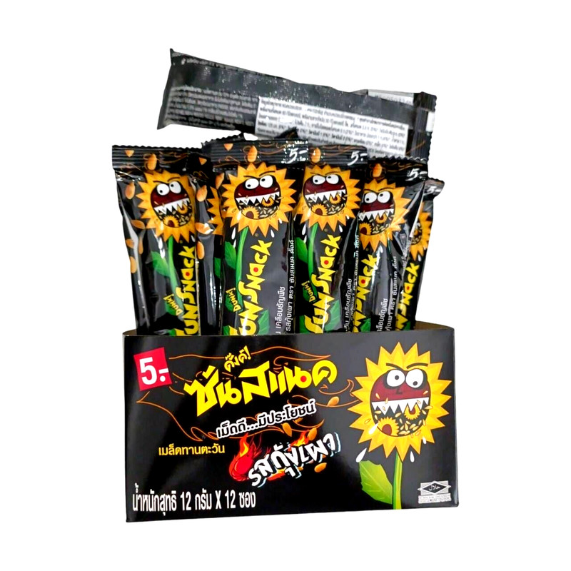 Sunsnack Cereal coated sunflower seed Grilled shrimp Thai flavor child 12g.x12 gallery