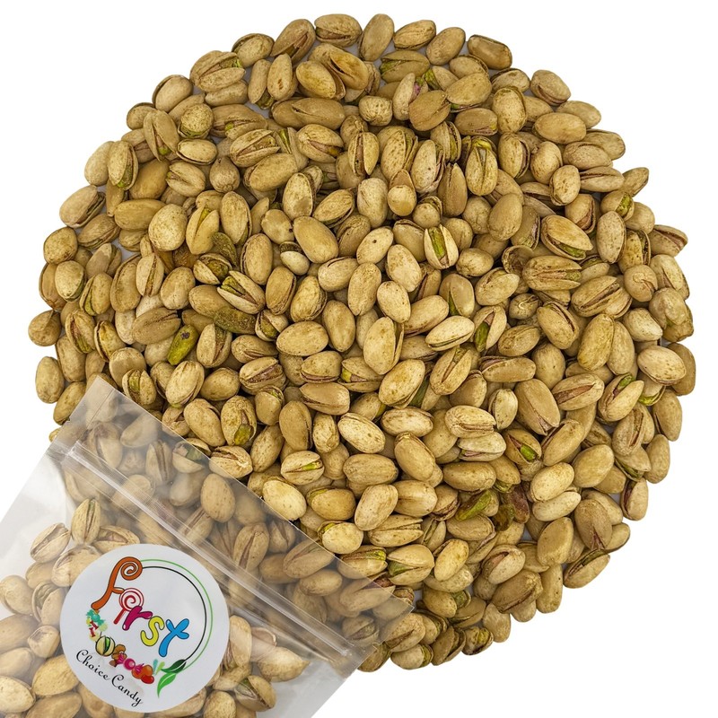 FirstChoiceCandy premium roasted Salted pistachios coated in jalapeño seasoning