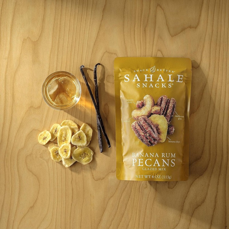 Sahale Snacks Banana Rum Pecans Glazed Mix, 4 Oz gallery