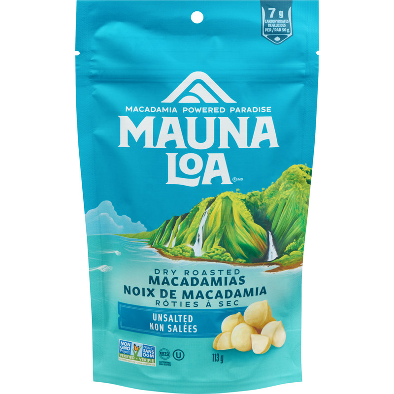 2-Pack Mauna Loa Dry Roasted Macadamias Unsalted