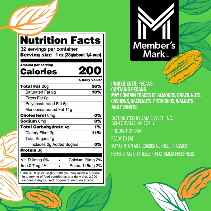 Member's Mark Natural Pecan Halves (2 Pounds) gallery