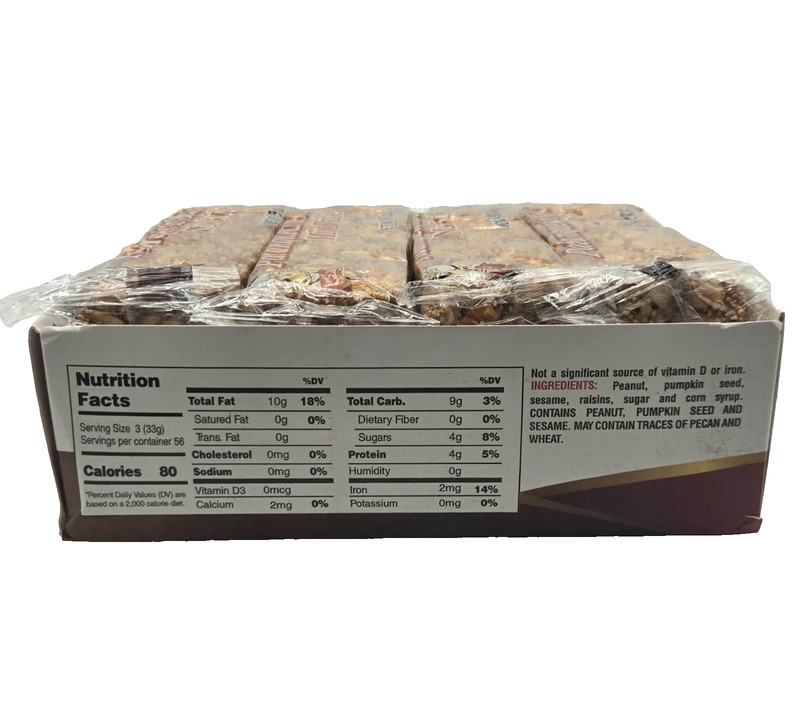 LA ZAGALA DISPLAY 12 NUT BAR MIX 4.93oz gallery