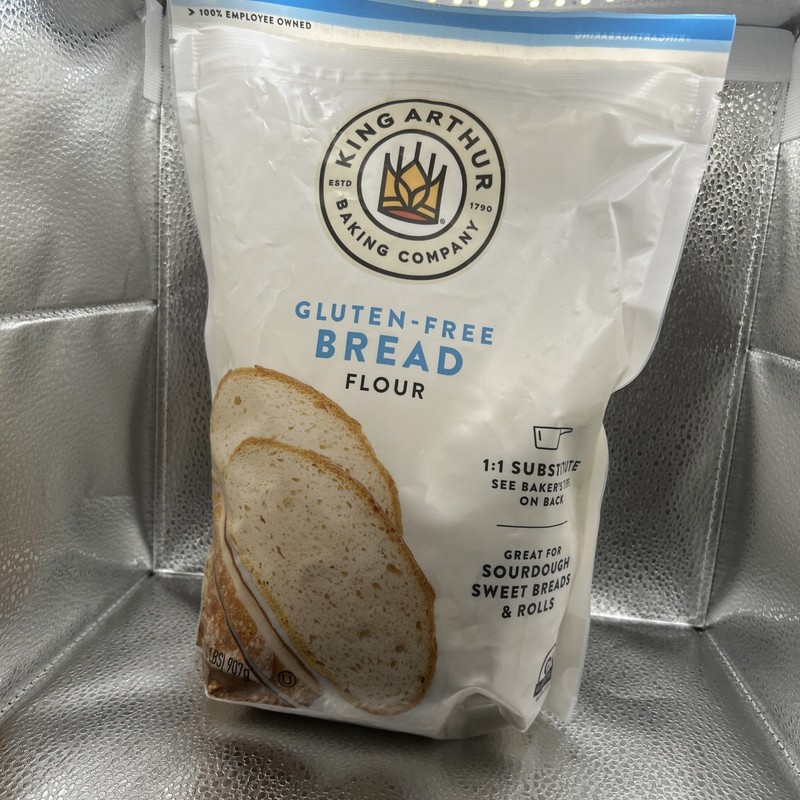 Gluten Free Bread Flour - 1:1 Replacement for Bagels, Buns, Boules - 2 lbs