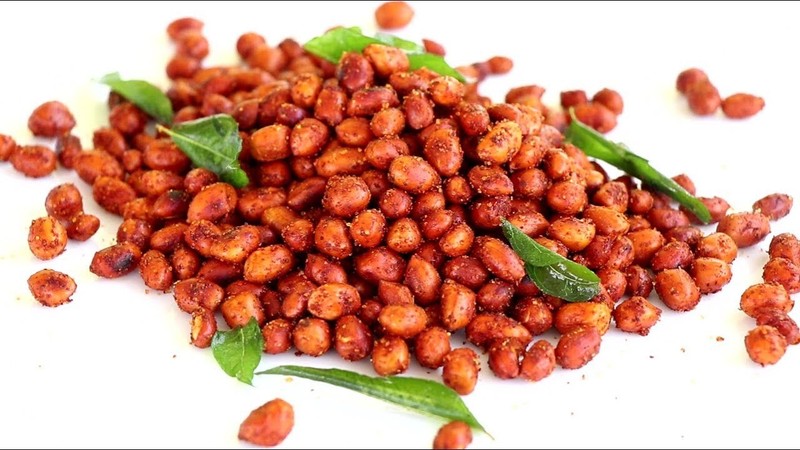 Roasted – Unsalted/Salted Peanuts With Chile de Arbol – 1 Pound – Free Shipping