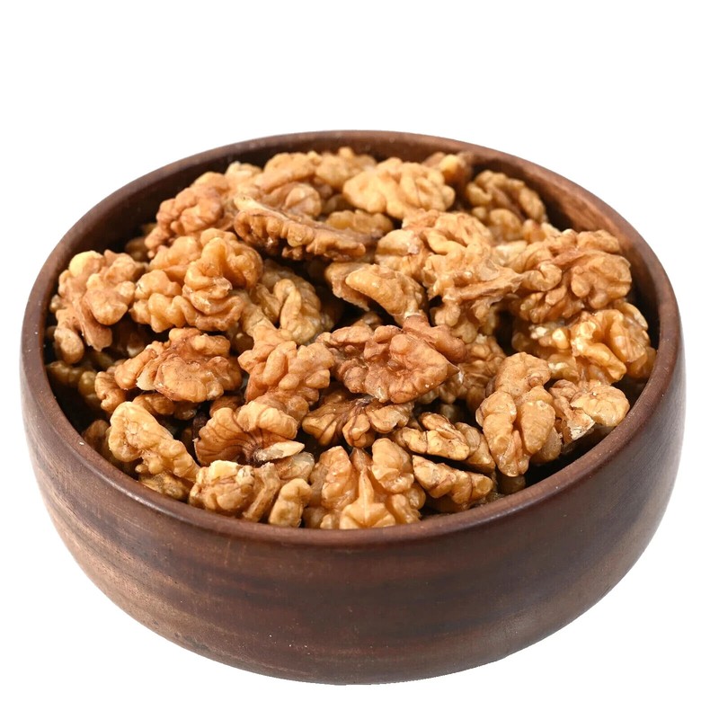 Organic Pecan Pieces Kosher Raw Veg (Akhrot) Dried Food mind booster natural gallery