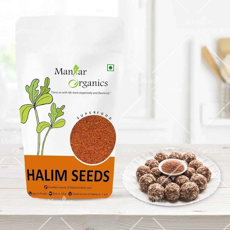 ManHar Organics Halim Seeds 1000gm gallery