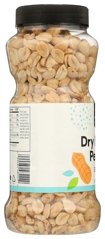 16 Ounce Dry Roasted & Lightly Salted Peanuts - Snack in Resealable Jar gallery
