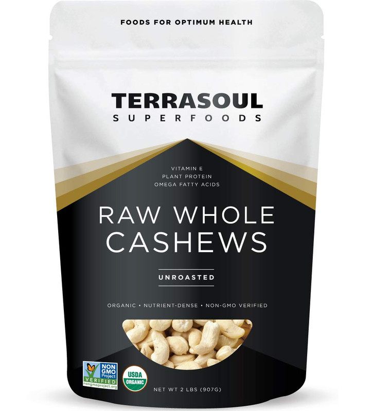 Organic Raw Cashews, 2 Lbs, Premium Quality for Snacking, Baking, and Culinar... gallery