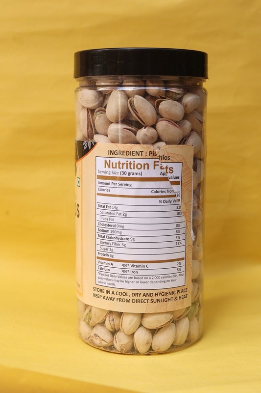Nutri Mahal Pistachios 250 Gram, Salty , Real , Fresh Dry Fruits Pistachios gallery