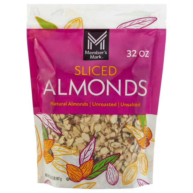 Member’s Mark Sliced Almonds, 32 oz.