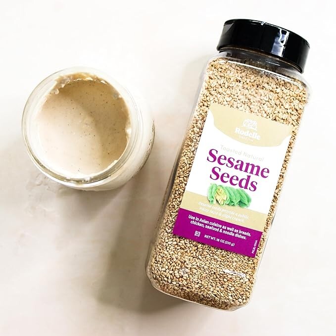 Sealed Rodelle Toasted Sesame Seeds 18 oz (PACK OF 4) gallery