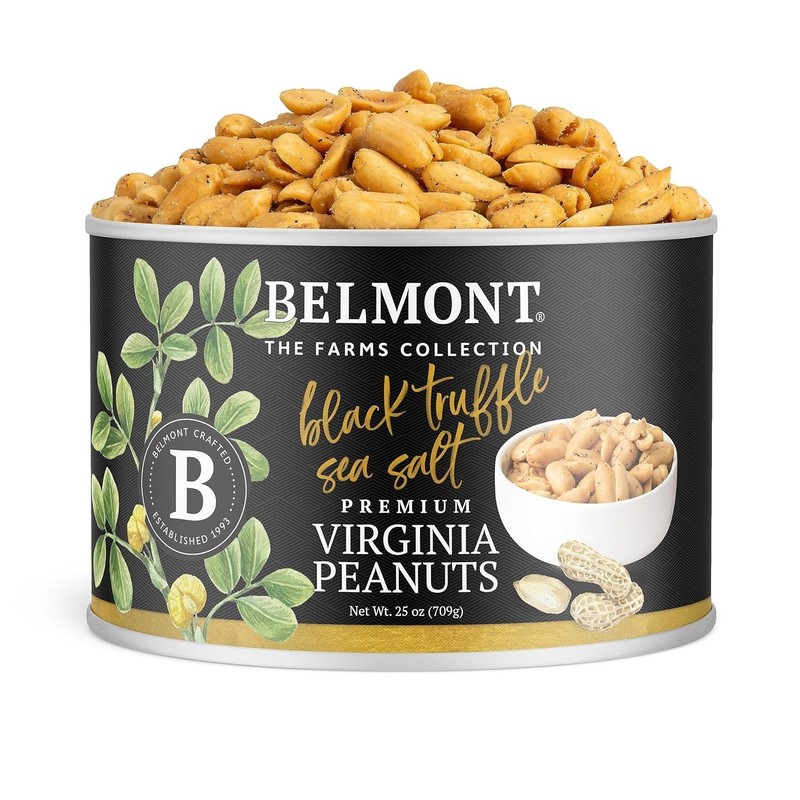 Indulge in 25oz Black Truffle Virginia Peanuts - Gourmet Snack Experience gallery