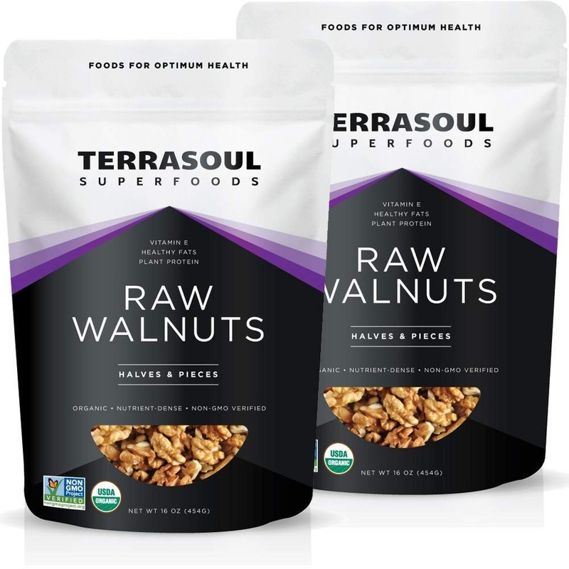 Organic Raw Walnuts, 2 Lbs 2 Pack - Chandler Variety | Fresh | Light Color gallery
