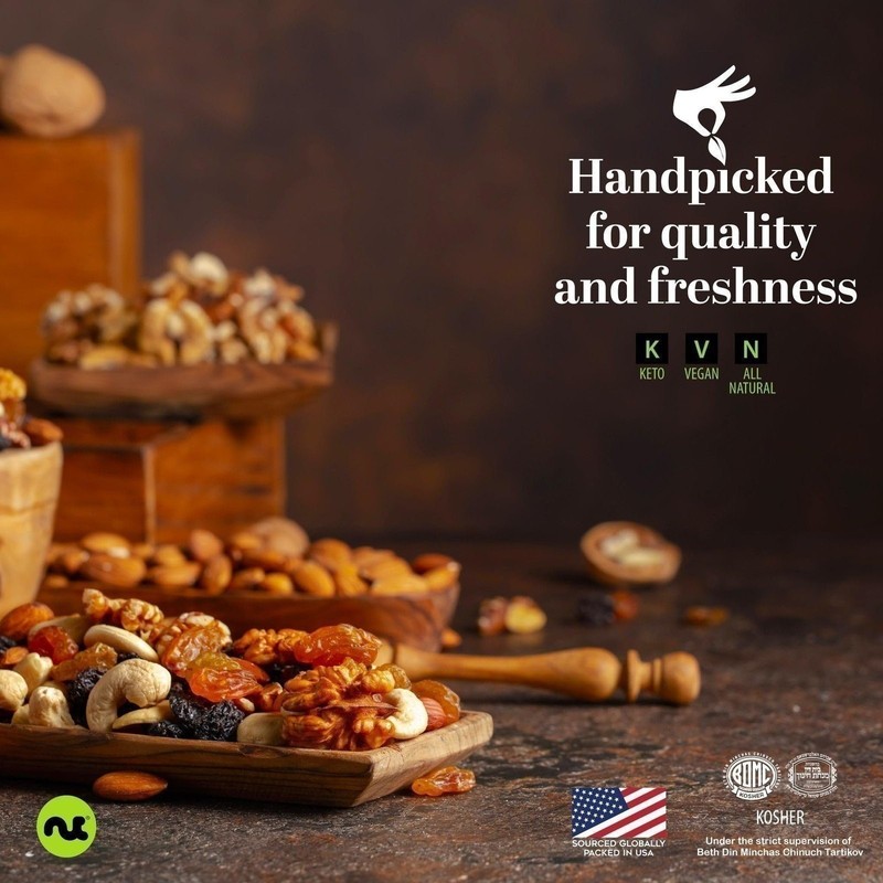 Nut Cravings - Raw Slivered Almonds, Unsalted, (80oz - 5 LB) Packed Fresh in... gallery