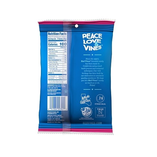 Red Vines Sugar Free Strawberry Twists, 5 Ounces, 12 Per Case gallery