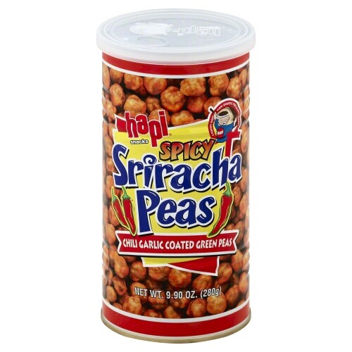 Snack Pea Sriracha Spcy 9.9 Oz(Case Of 12) By Hapi