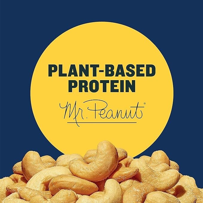 PLANTERS Deluxe Salted Whole Cashews, Party Snacks, Plant-Based Protein 18.25oz gallery