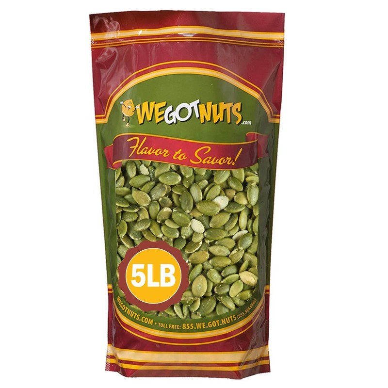 Pumpkin Seeds 5lbs – 80oz Raw No Shell