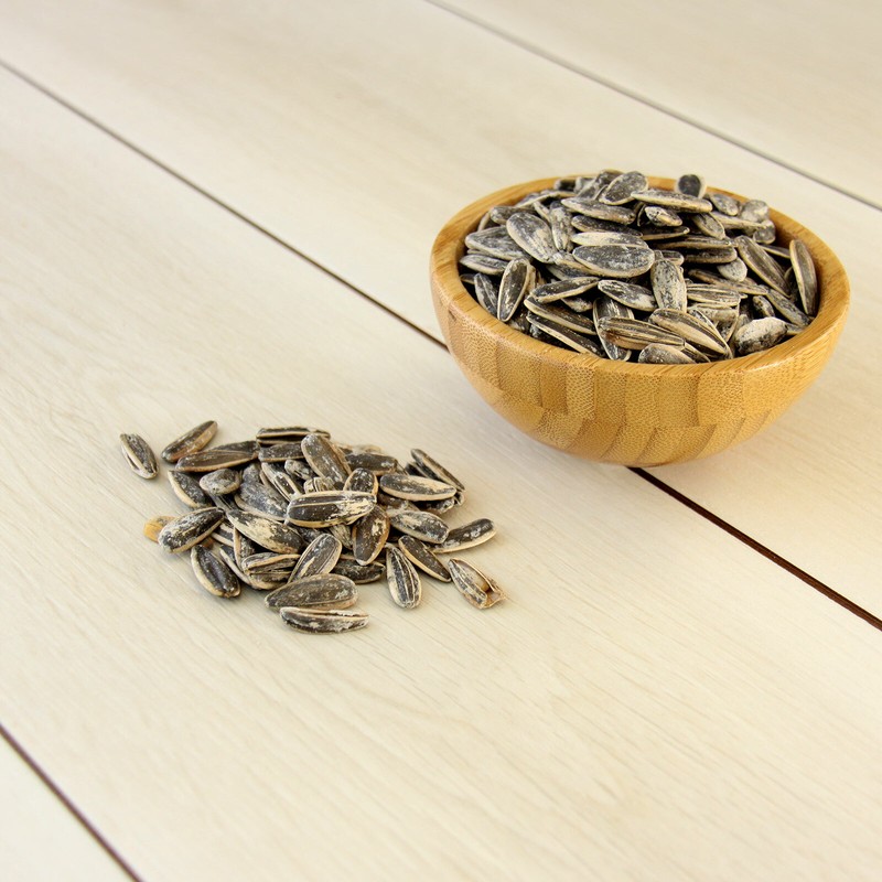 600g Dry Oven Roasted Salted Sunflower Seeds In Shell Whole Crunchy Snack