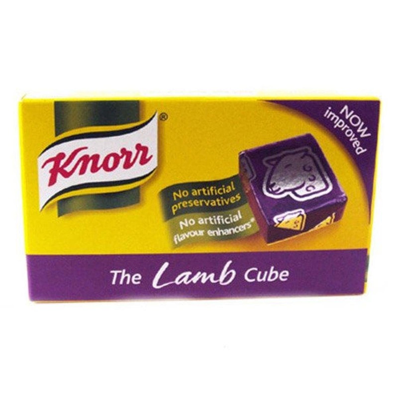 Knorr Lamb Stock Cubes 8 Pack 80g 1.76 Ounce (Pack of 8)