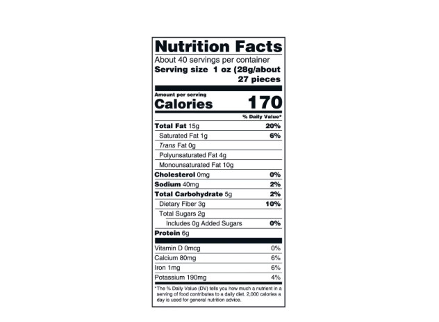 Member's Mark Lightly Salted Roasted Almonds, 40 Ounce gallery