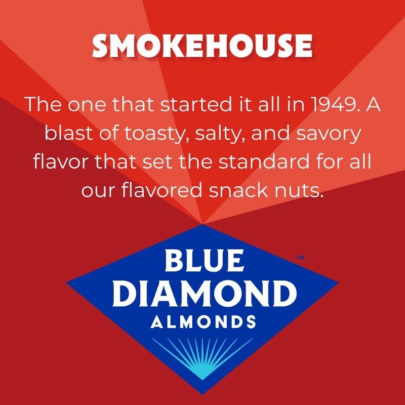 Blue Diamond Smokehouse Almonds - 25oz gallery