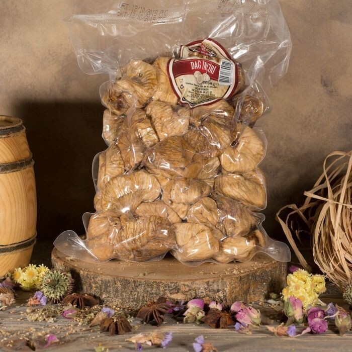 ORGANIC DATCA MEDITERRANEAN DRIED FIGS 1000 G (2.2 lb) KOSHER VEGAN NON-GMO