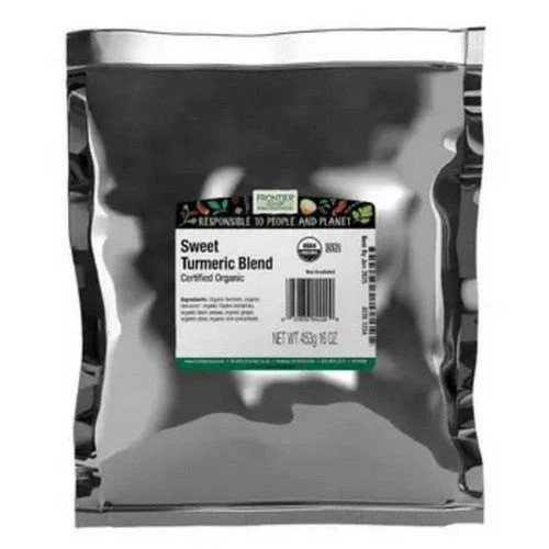 Organic Sweet Turmeric Blend 1 Lb By Frontier Coop