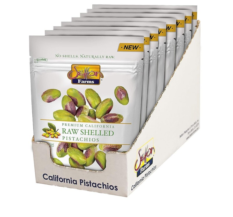 Raw Pistachios Multipack, 8 Pack, No Shell, 5oz Pouches gallery