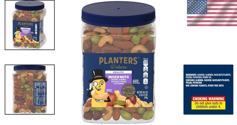Wholesome Roasted Nuts Variety Pack 34.5 oz - Protein-Packed gallery