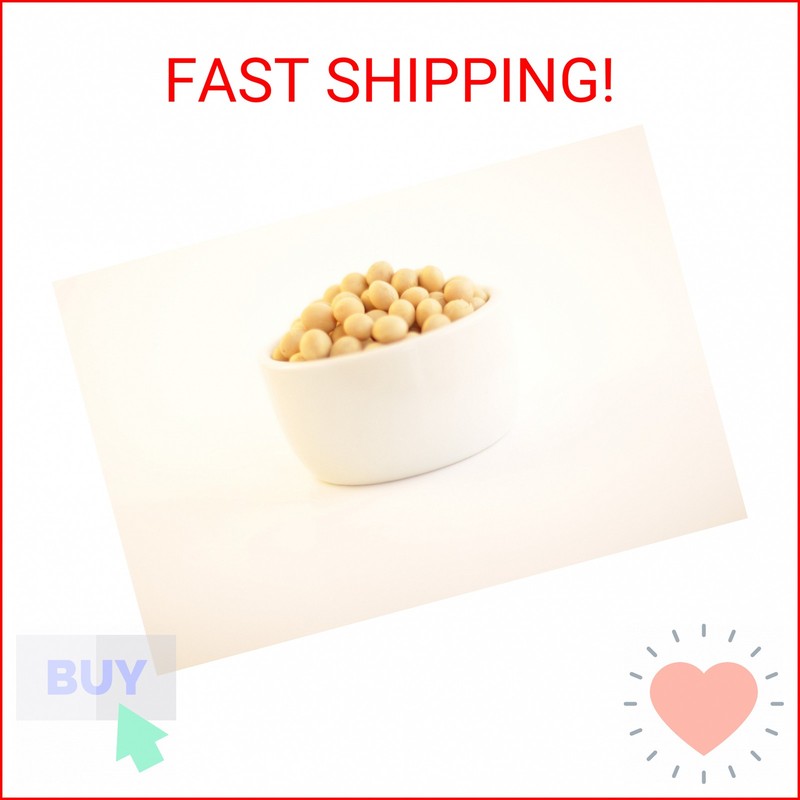 Premium Grade Non-GMO Soybeans (5 Pounds) - Great for Soy Milk and Tofu - Produc gallery