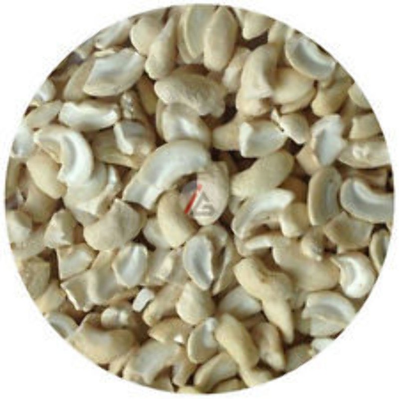 Raw Split Cashew Pieces Nuts - 1 KG