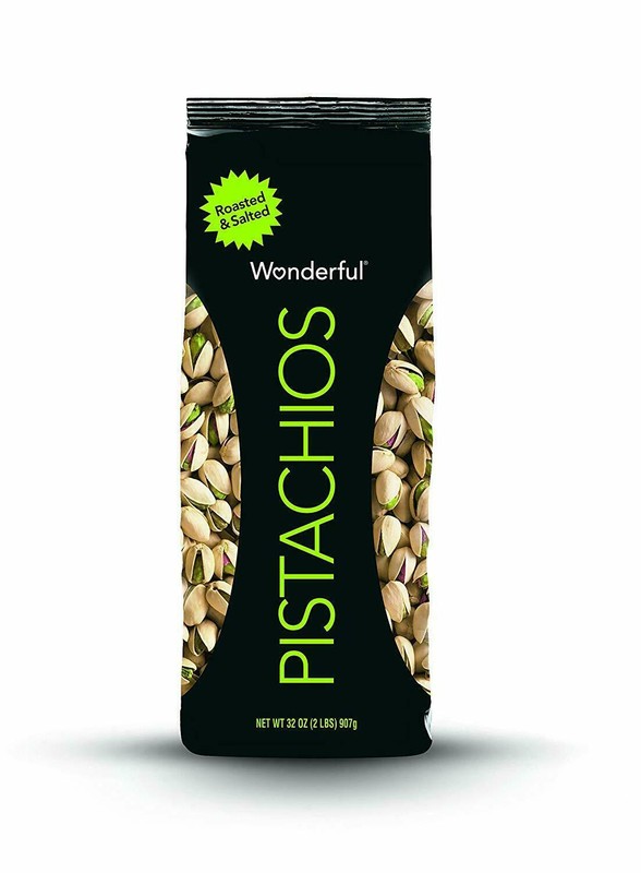 Wonderful Pistachios Roasted and Salted 32 Ounce Bag Pistachio Nuts