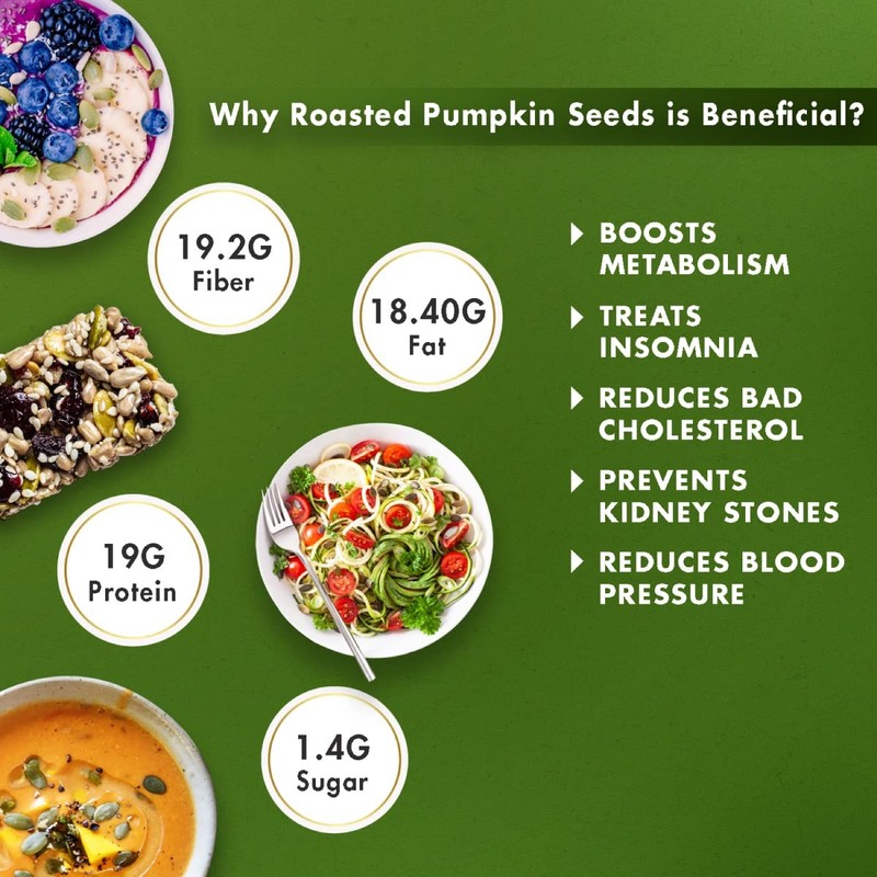Sorich Organics Roasted Pumpkin Seeds 200gm gallery