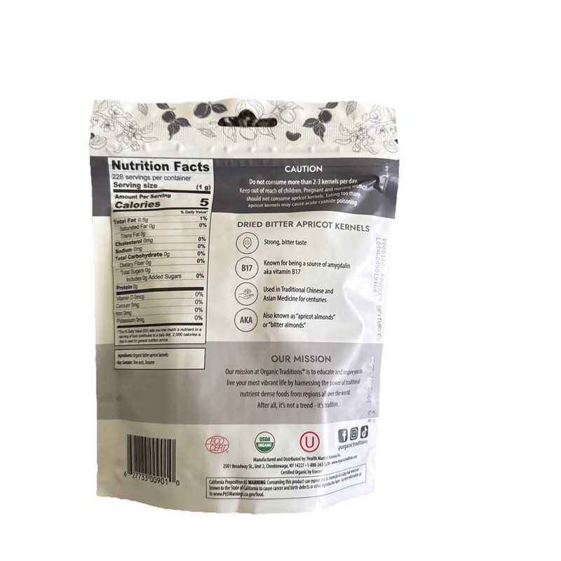 Organic Dried Bitter Apricot Kernels, Non-Gmo Exp 7/26 Aka: Bitter Almonds gallery