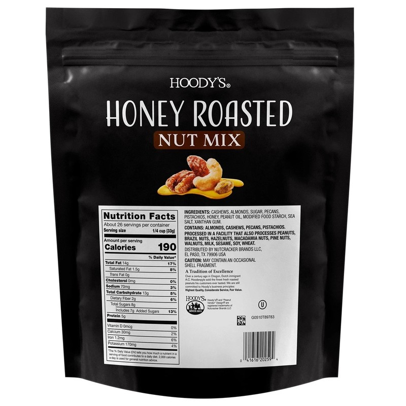 (Buy 2+ Save)_Hoody's Honey Roasted Nut Mix, 30 oz gallery