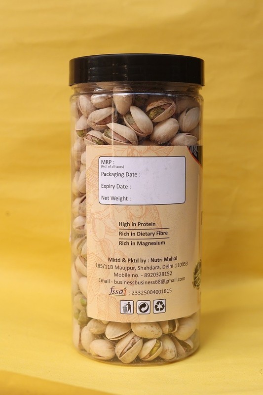 Nutri Mahal Pistachios 250 Gram, Salty , Real , Fresh Dry Fruits Pistachios gallery