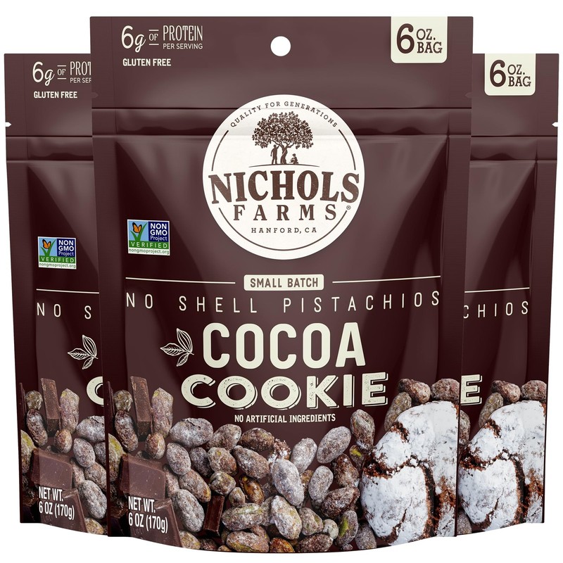 Pistachios – Fresh Roasted No Shell Pistachio – Nutrient Rich Nuts Snack Pack…