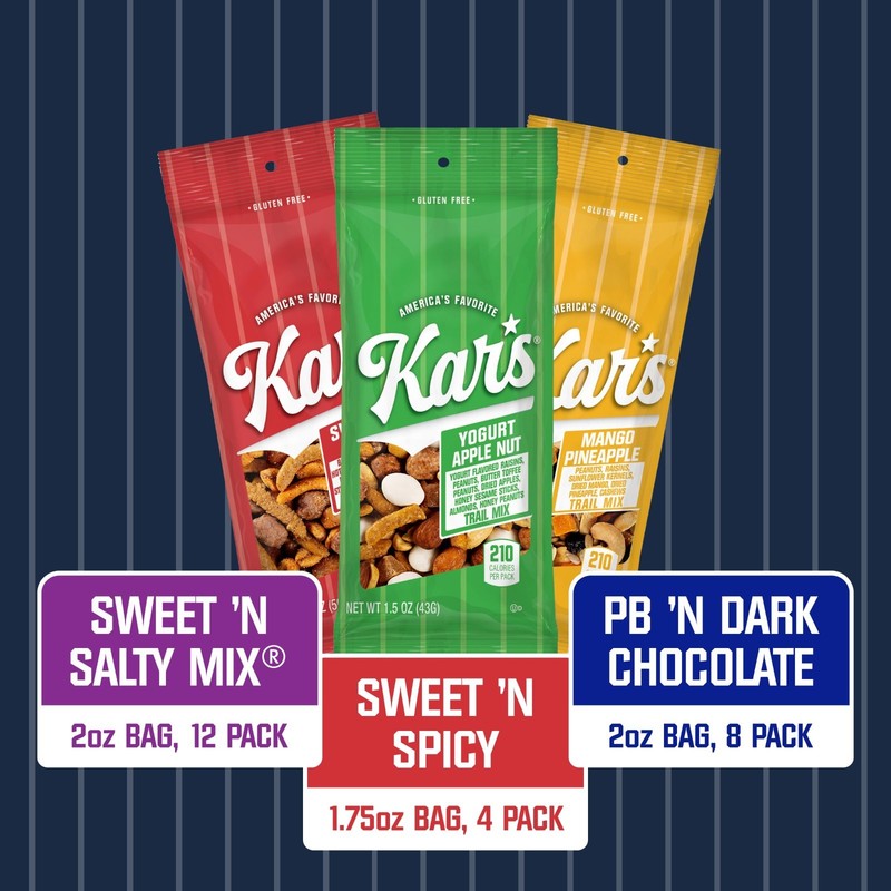 Sweet & Salty Trail Mix Variety Pack - Gluten-Free Snack Mix, 48 Individually Wr gallery