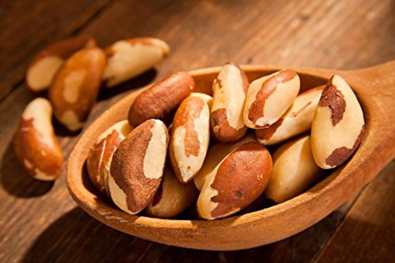 Dry Roasted Brazil Nuts with Himalayan Salt 1Lb Oven Roasted Vegan Keto Snack gallery