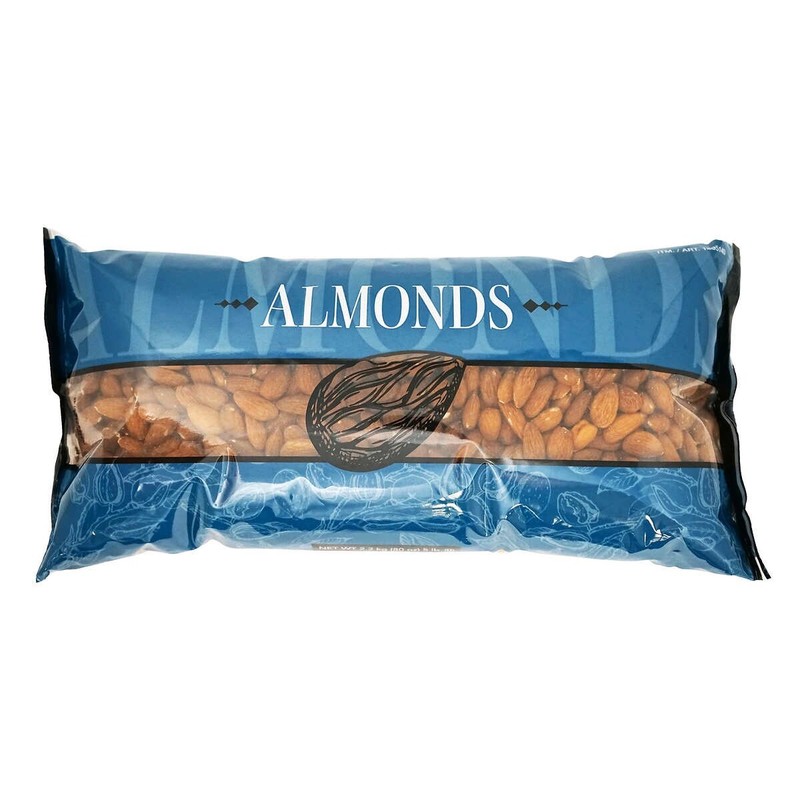 Almonds, 5 lbs Bag Kosher No Salt