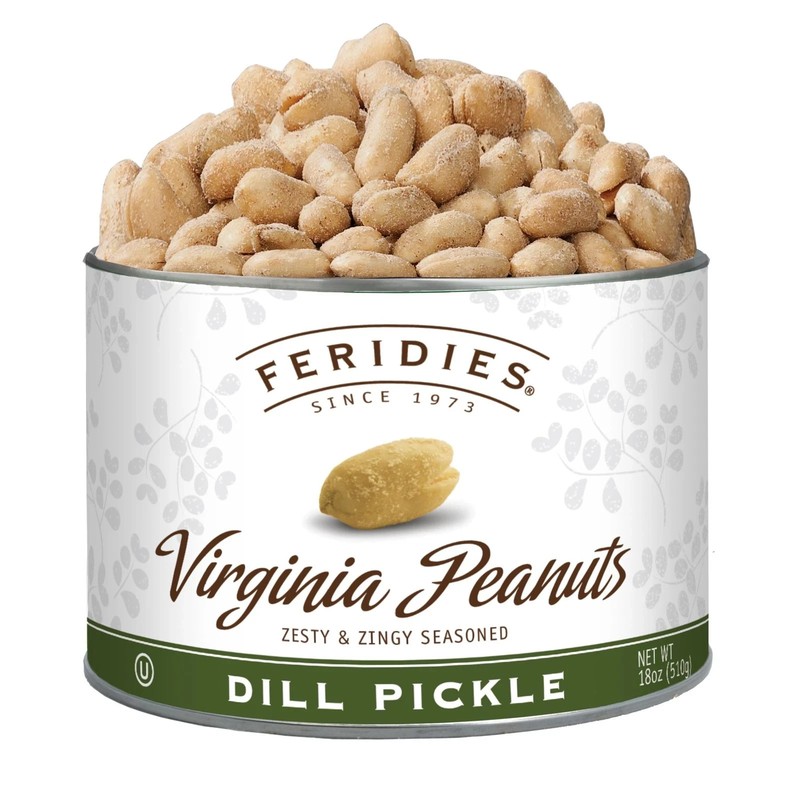FERIDIES Extra Large Virginia Peanuts, Dill Pickle Flavored Spiced Gourmet Nu... gallery