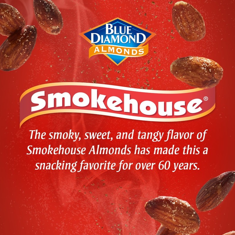 Smokehouse Flavored Snack Nuts Healthy On the Go Lunch 25 oz Resealable Bag gallery