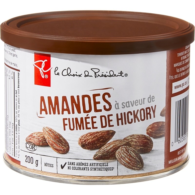 2-Pack President's Choice Hickory Smoke Flavour Roasted Almonds gallery